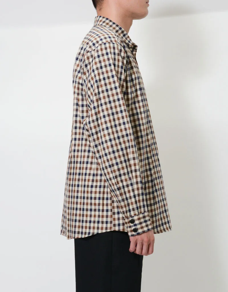 Aquascutum ?? master-piece Club Check Shirt No.828007AQ2
