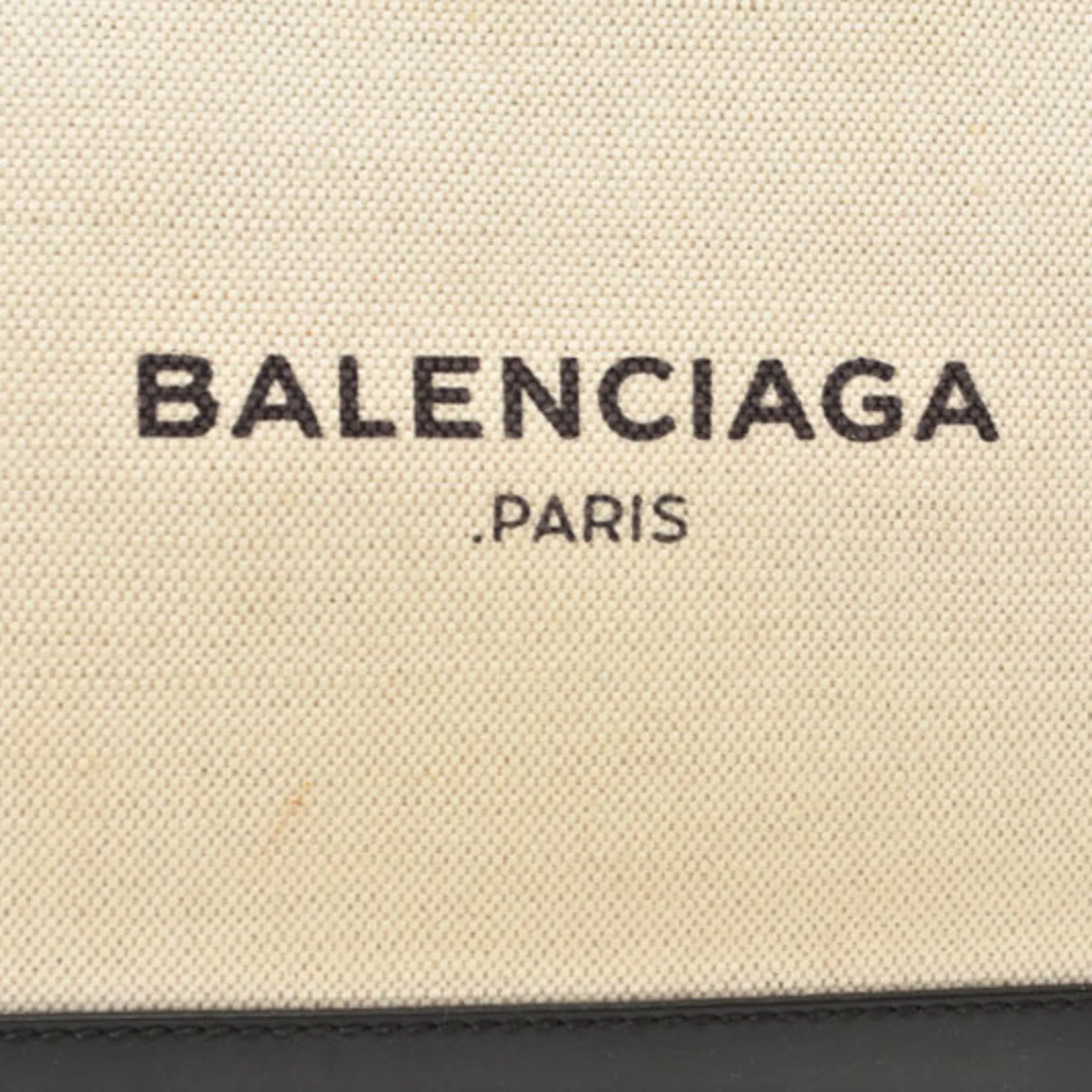 Balenciaga Canvas Clutch Bag Pouch (Pre-Owned)