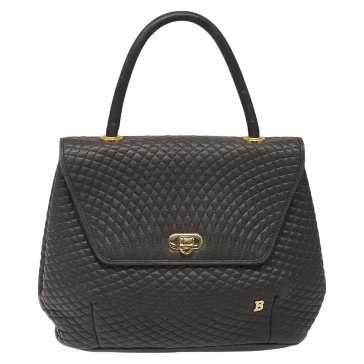 Bally Leather Handbag (Pre-Owned)
