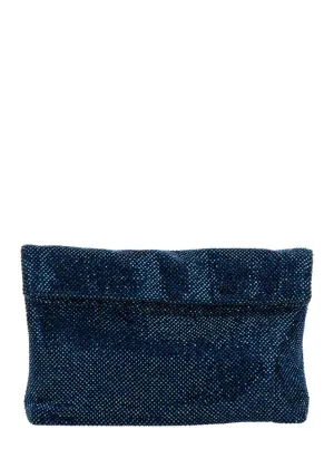 Black Rhinestoned Clutch