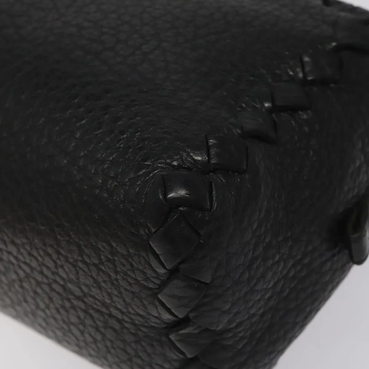 Bottega Veneta Intrecciato Leather Clutch Bag (Pre-Owned)