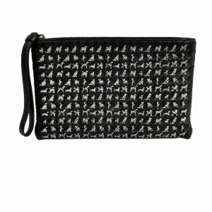 Bottega Veneta Intrecciato Leather Clutch Bag (Pre-Owned)