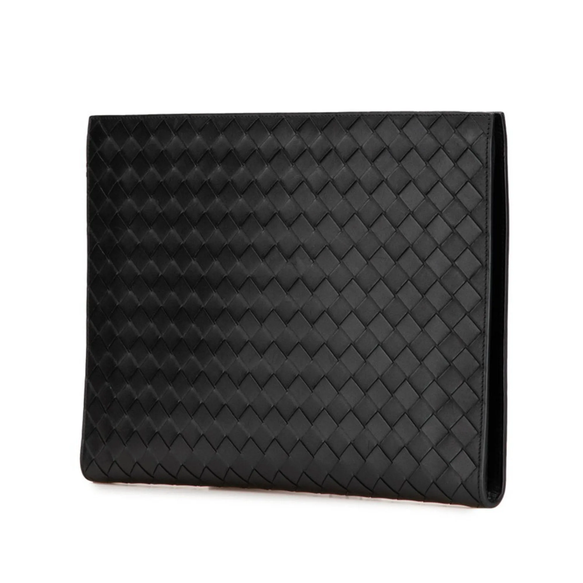 Bottega Veneta Leather Clutch Bag (Pre-Owned)