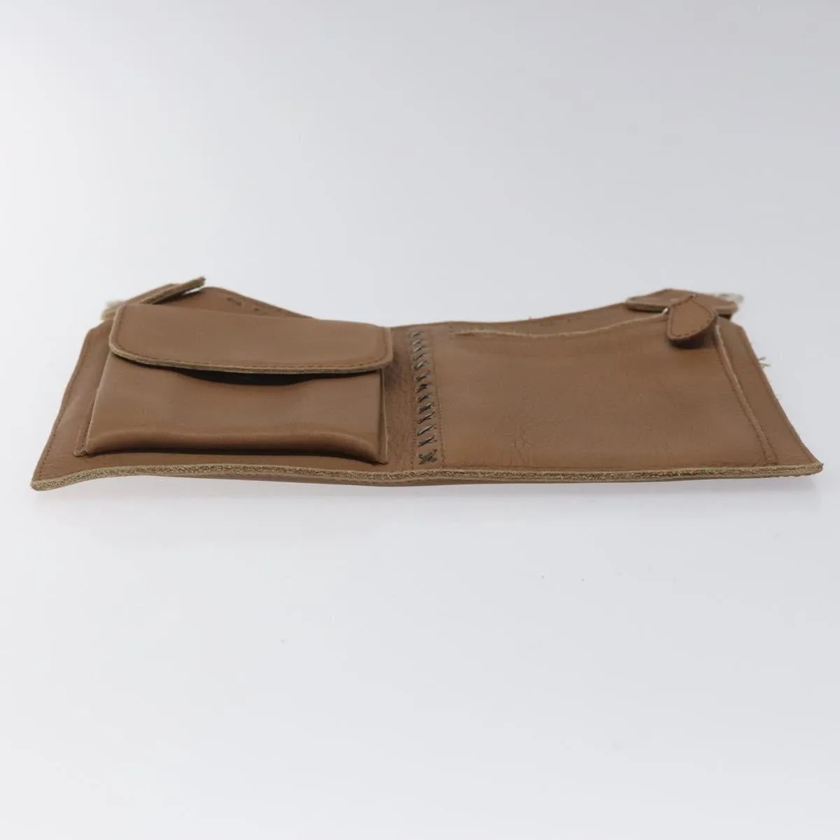 Bottega Veneta Leather Clutch Bag (Pre-Owned)