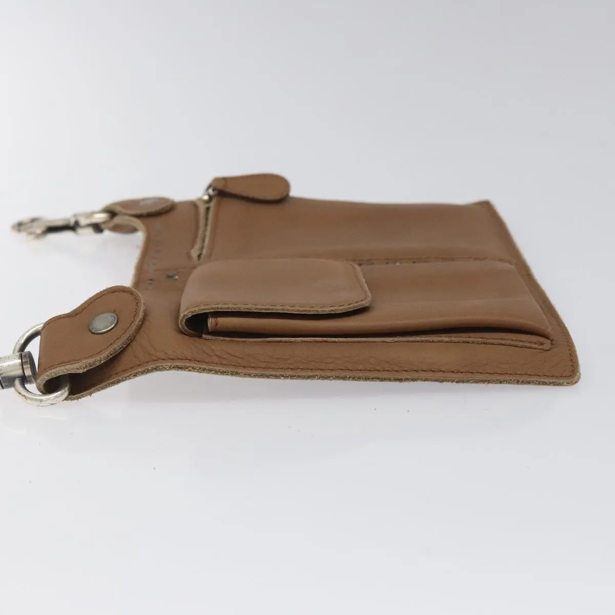 Bottega Veneta Leather Clutch Bag (Pre-Owned)