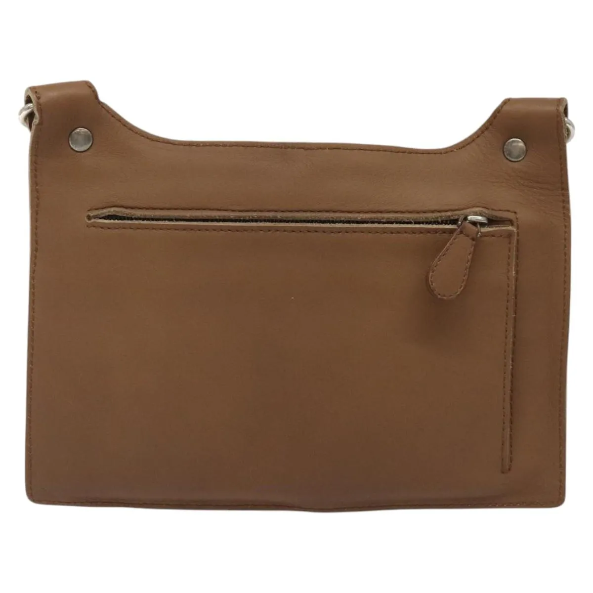 Bottega Veneta Leather Clutch Bag (Pre-Owned)