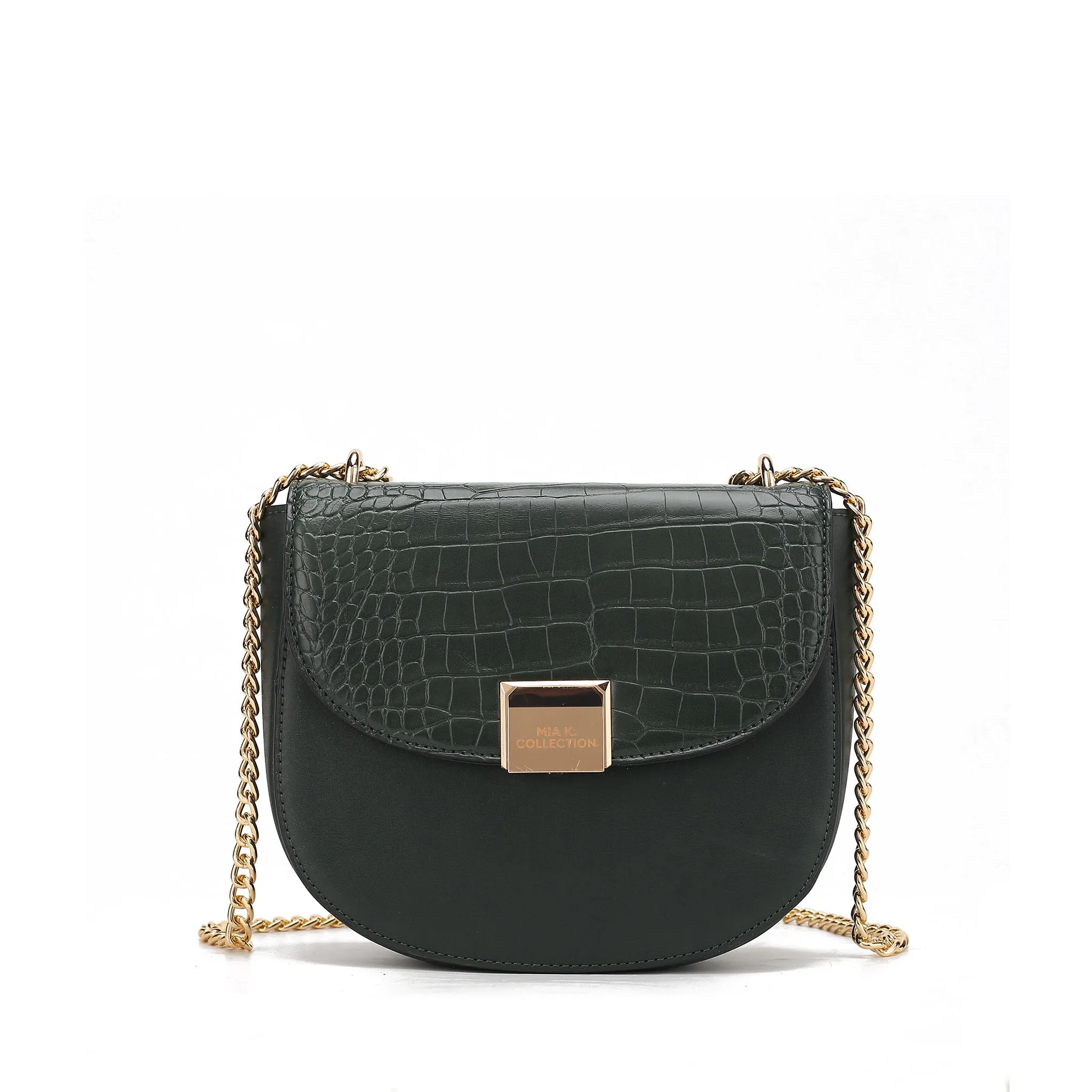 Brooklyn Embossed Crossbody Bag