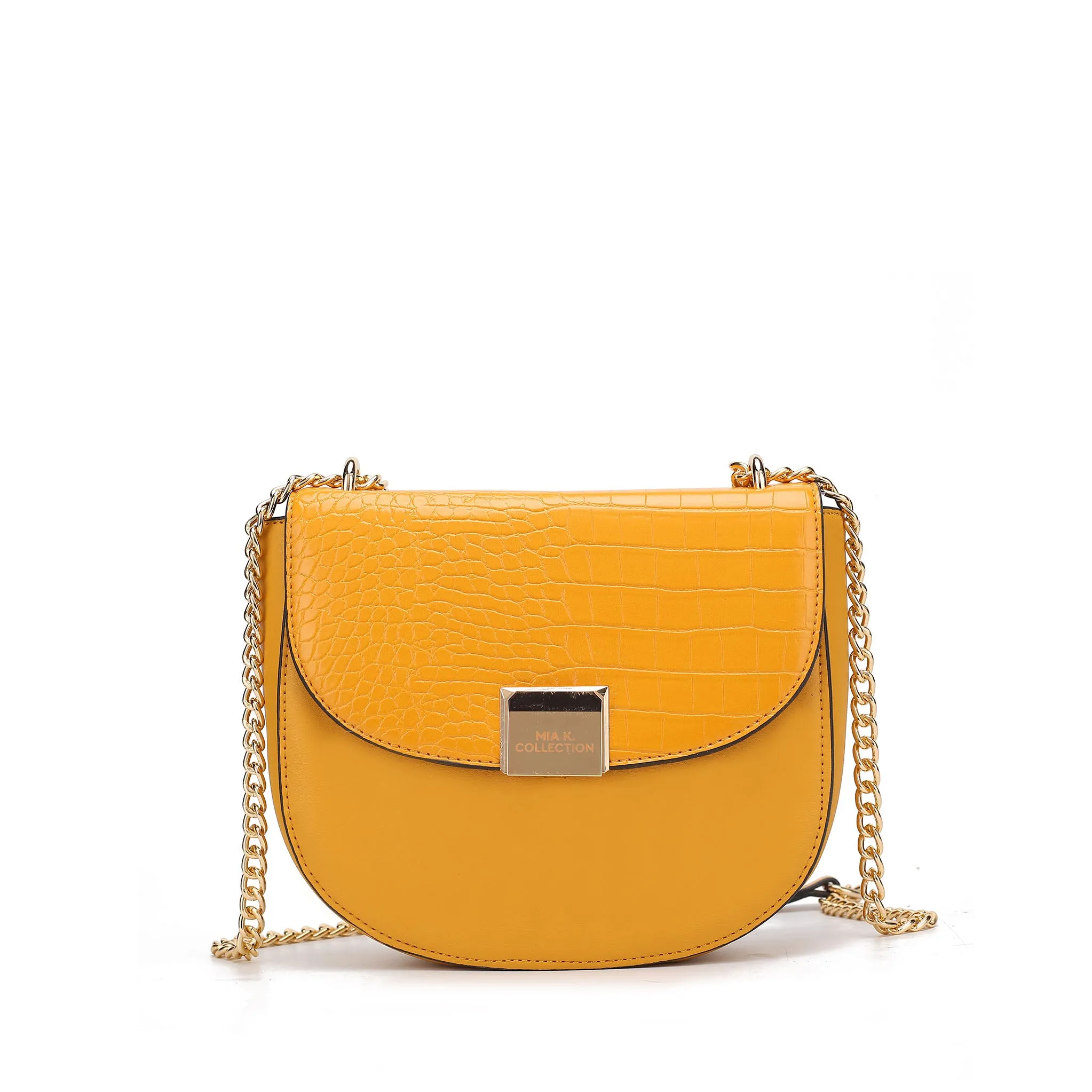 Brooklyn Embossed Crossbody Bag