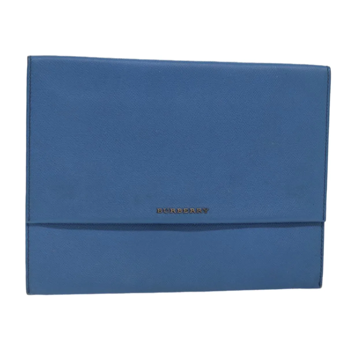 Burberry  Leather Clutch Bag (Pre-Owned)