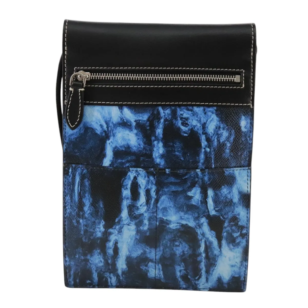 Burberry Leather Clutch Bag (Pre-Owned)
