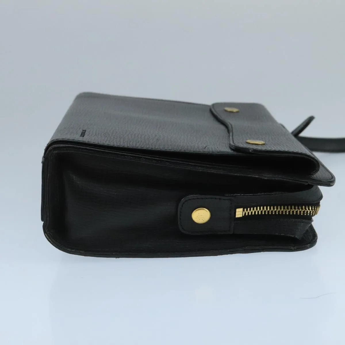 Burberry  Leather Clutch Bag (Pre-Owned)