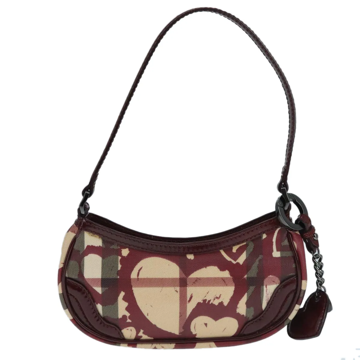 Burberry Nova Check Canvas Clutch Bag (Pre-Owned)