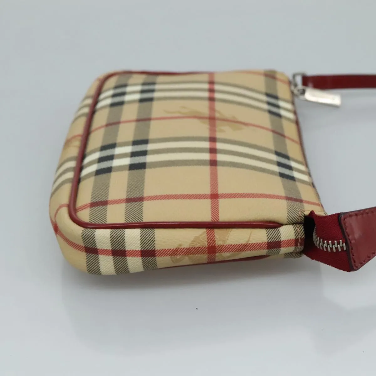Burberry Nova Check Canvas Clutch Bag (Pre-Owned)