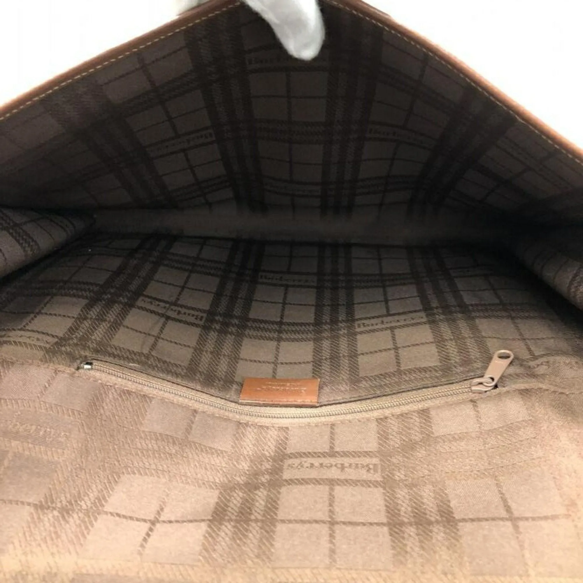 Burberry Nova Check Canvas Clutch Bag (Pre-Owned)