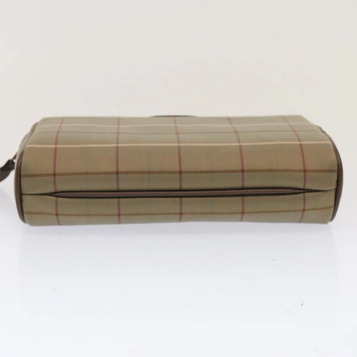 Burberry Nova Check  Canvas Clutch Bag (Pre-Owned)