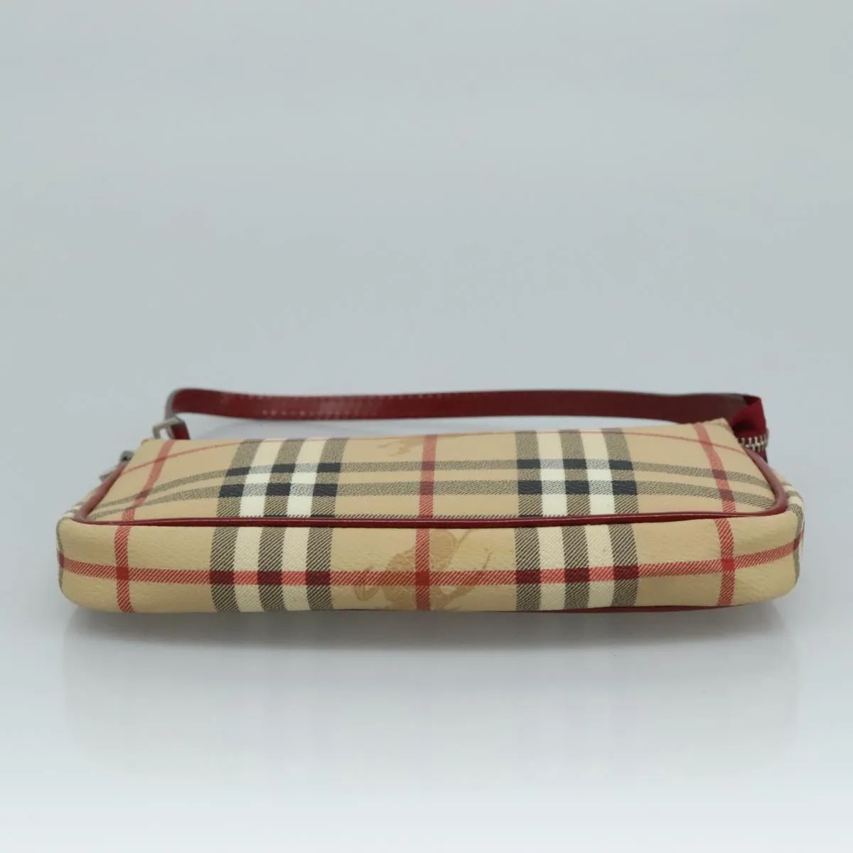 Burberry Nova Check Canvas Clutch Bag (Pre-Owned)