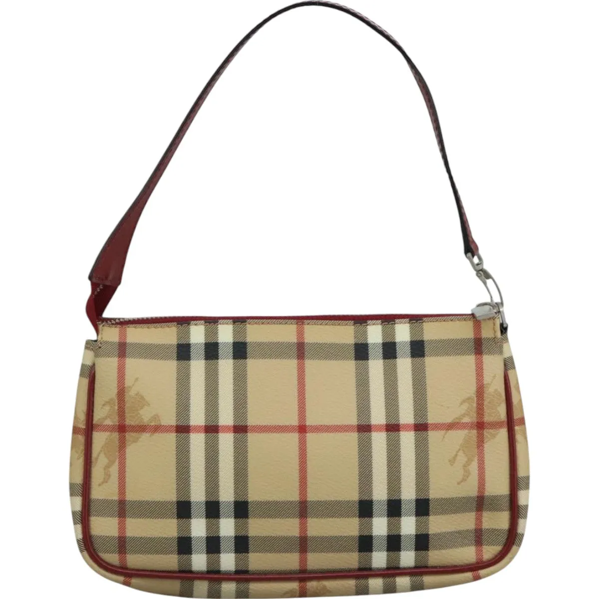 Burberry Nova Check Canvas Clutch Bag (Pre-Owned)