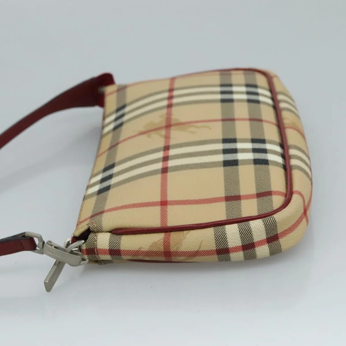 Burberry Nova Check Canvas Clutch Bag (Pre-Owned)