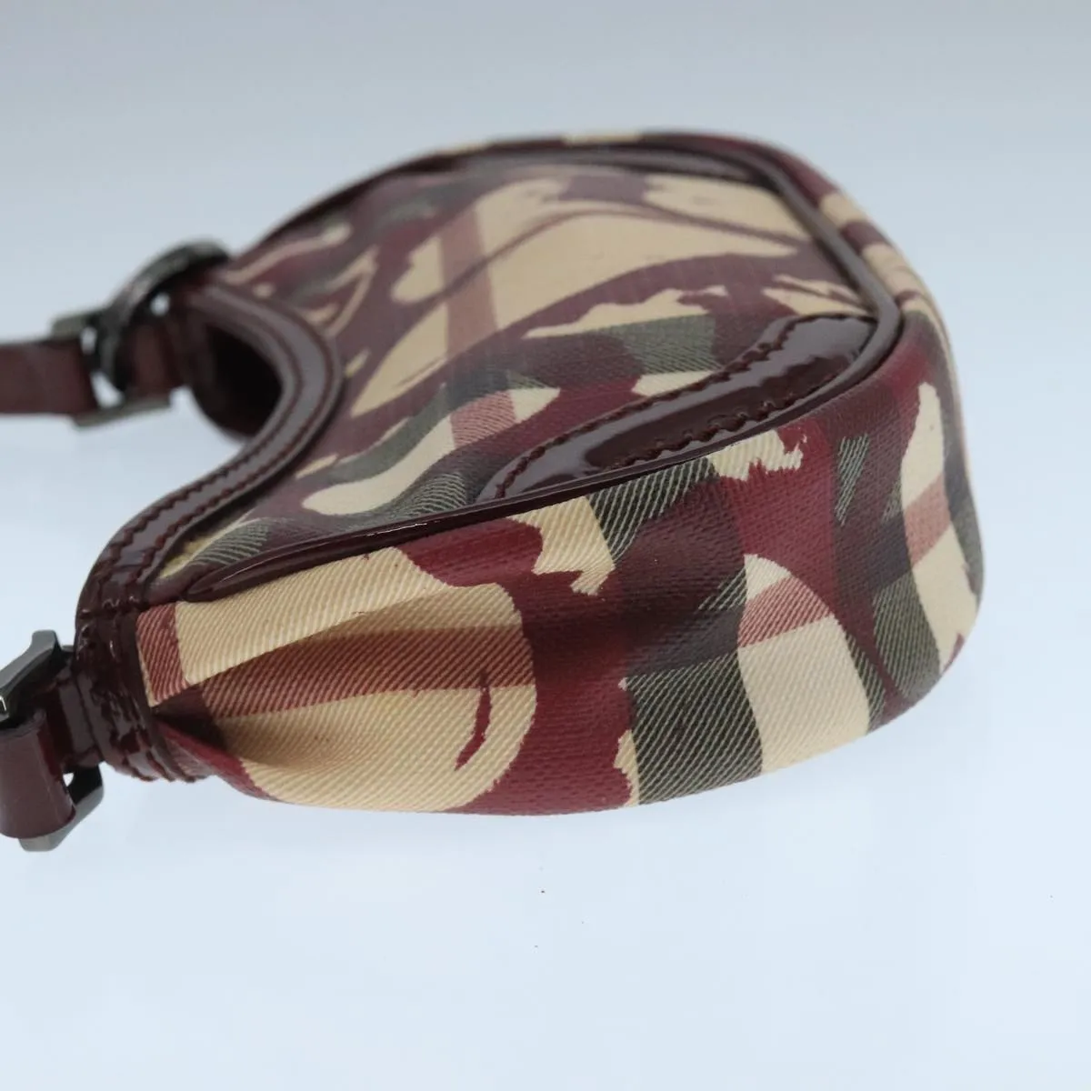 Burberry Nova Check Canvas Clutch Bag (Pre-Owned)