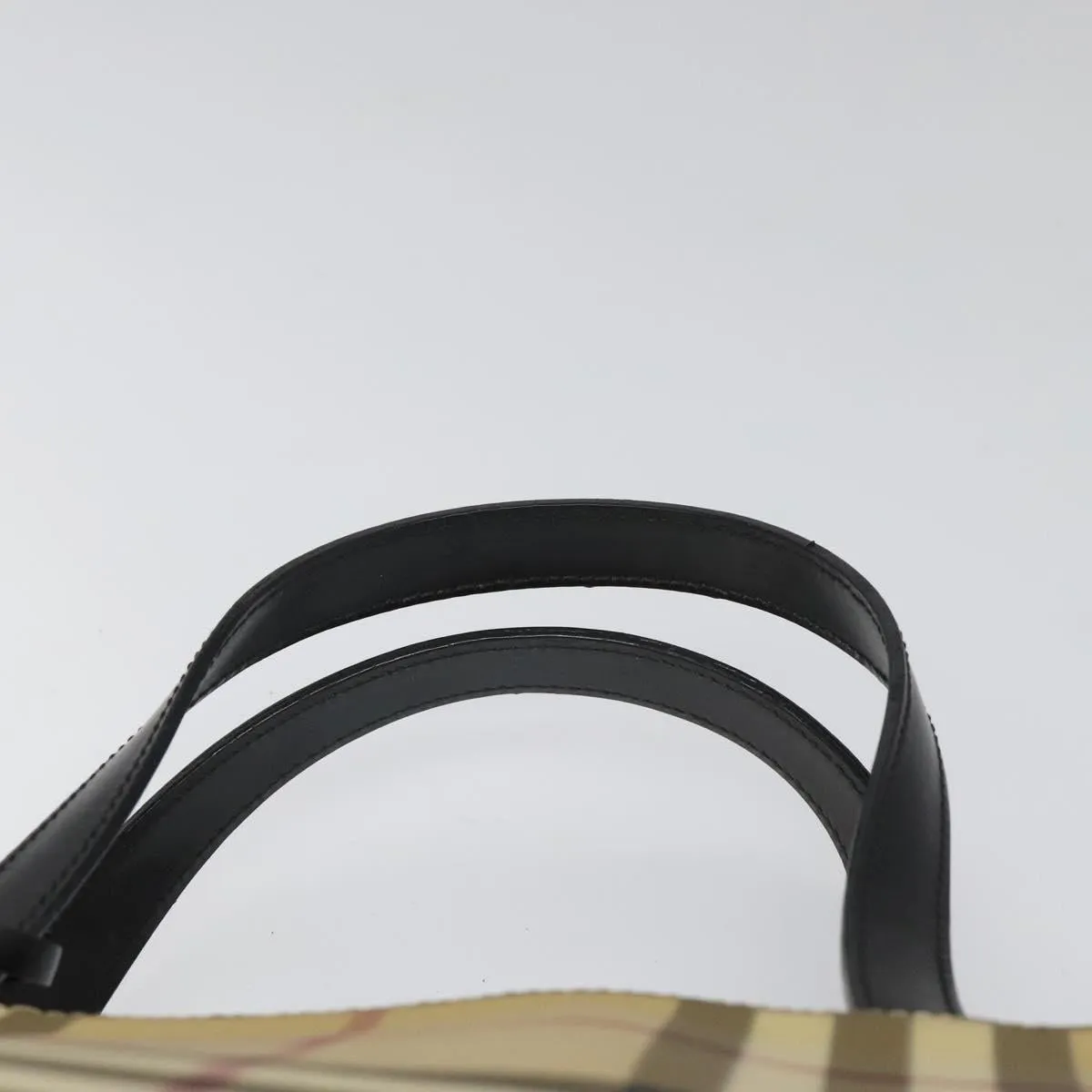 Burberry Nova Check Canvas Handbag (Pre-Owned)
