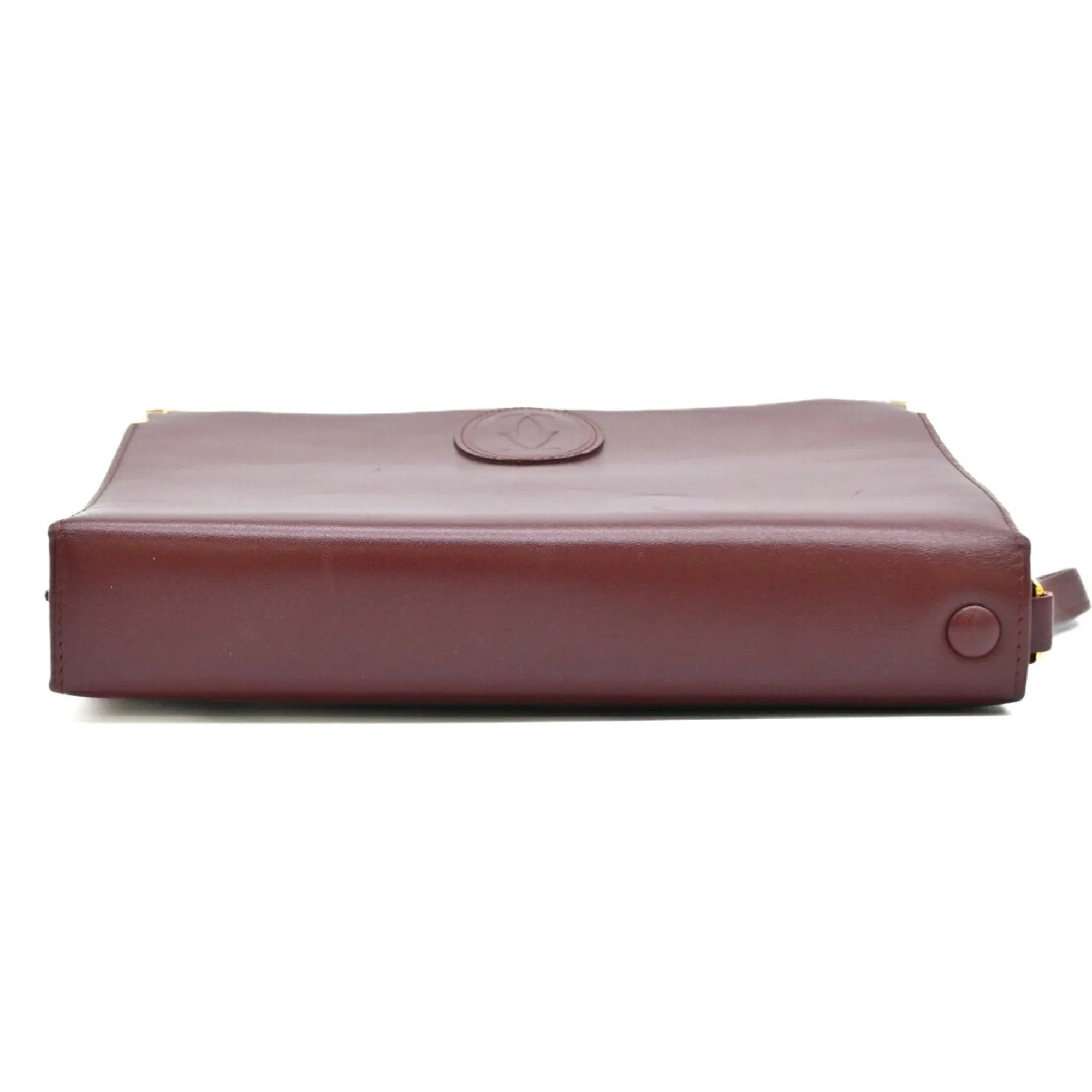 Cartier  Color Leather Clutch Bag (Pre-Owned)