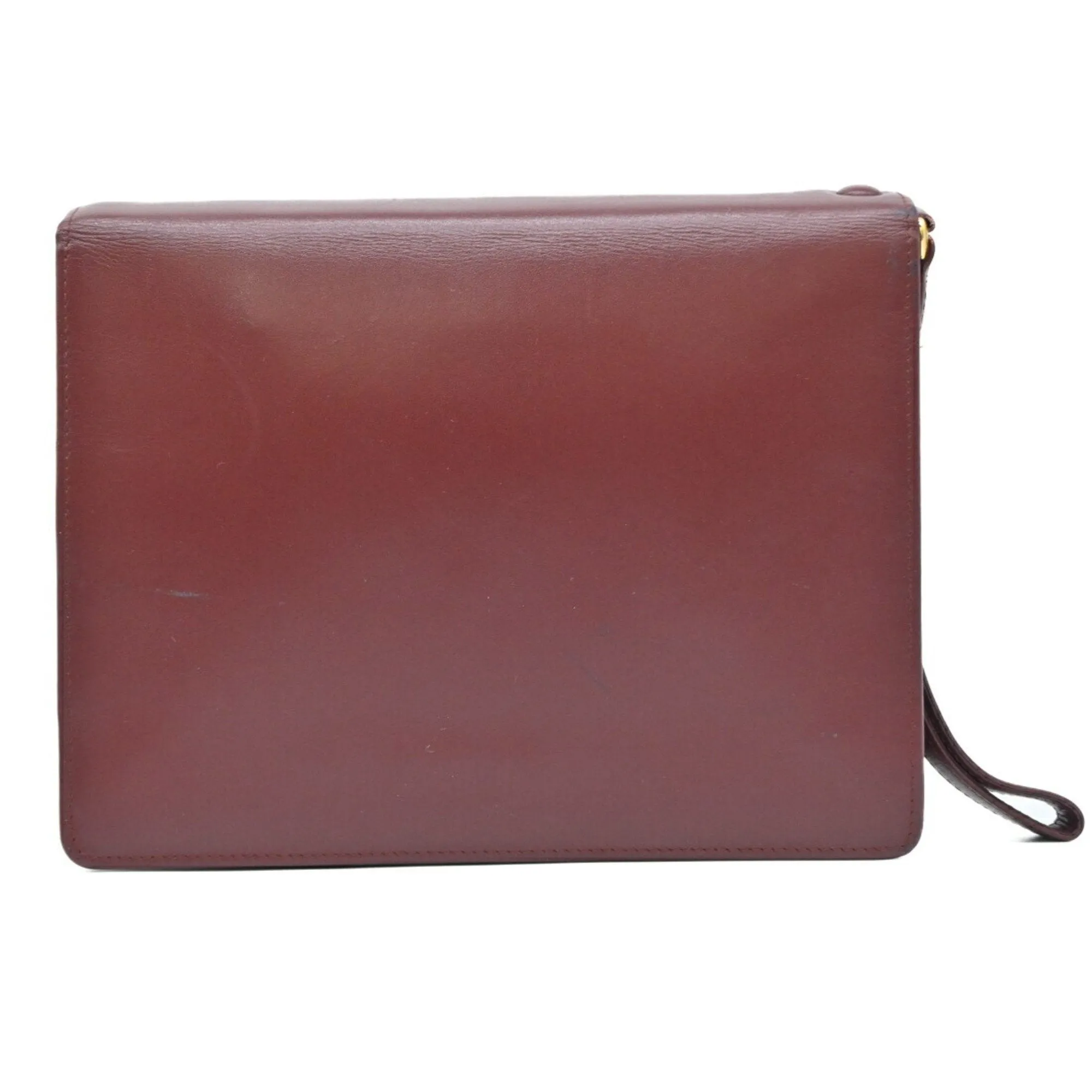 Cartier  Color Leather Clutch Bag (Pre-Owned)