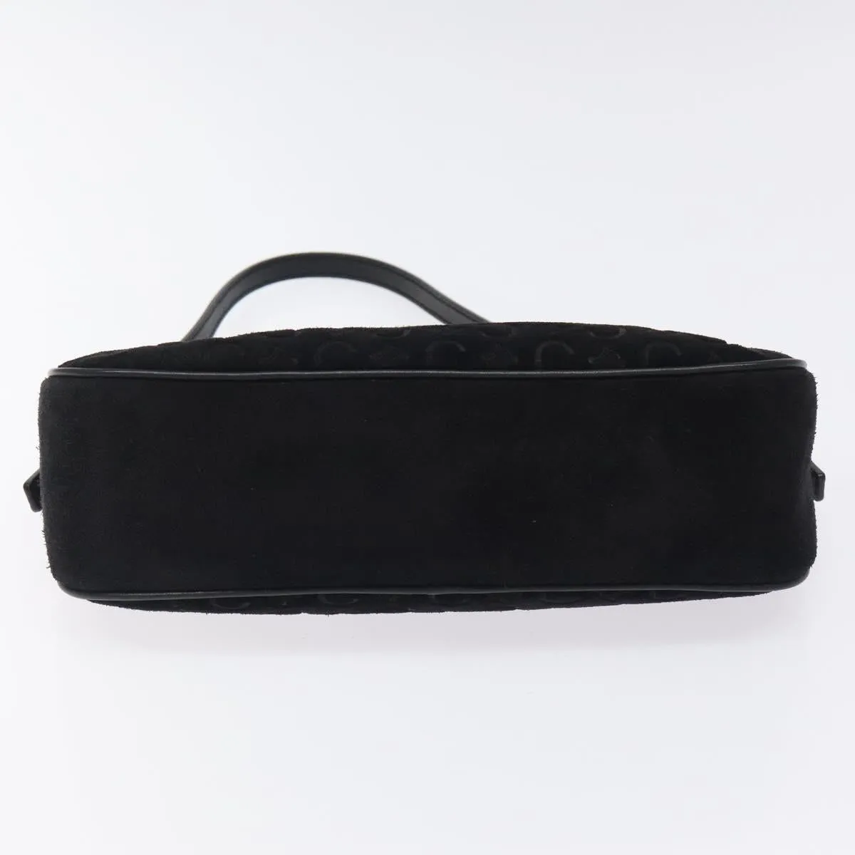 Celine C Suede Clutch Bag (Pre-Owned)