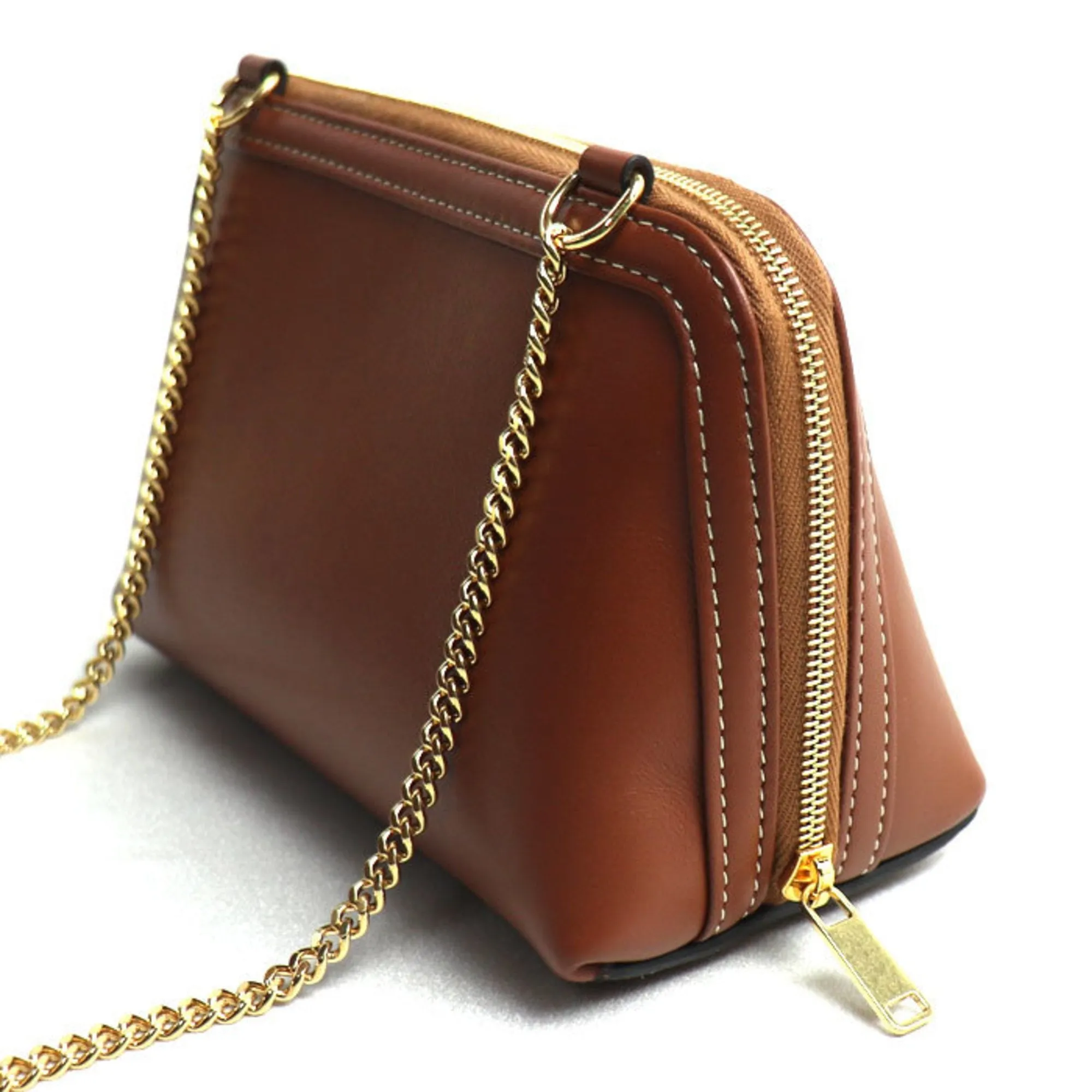 Celine Leather Clutch Bag Pouch (Pre-Owned)