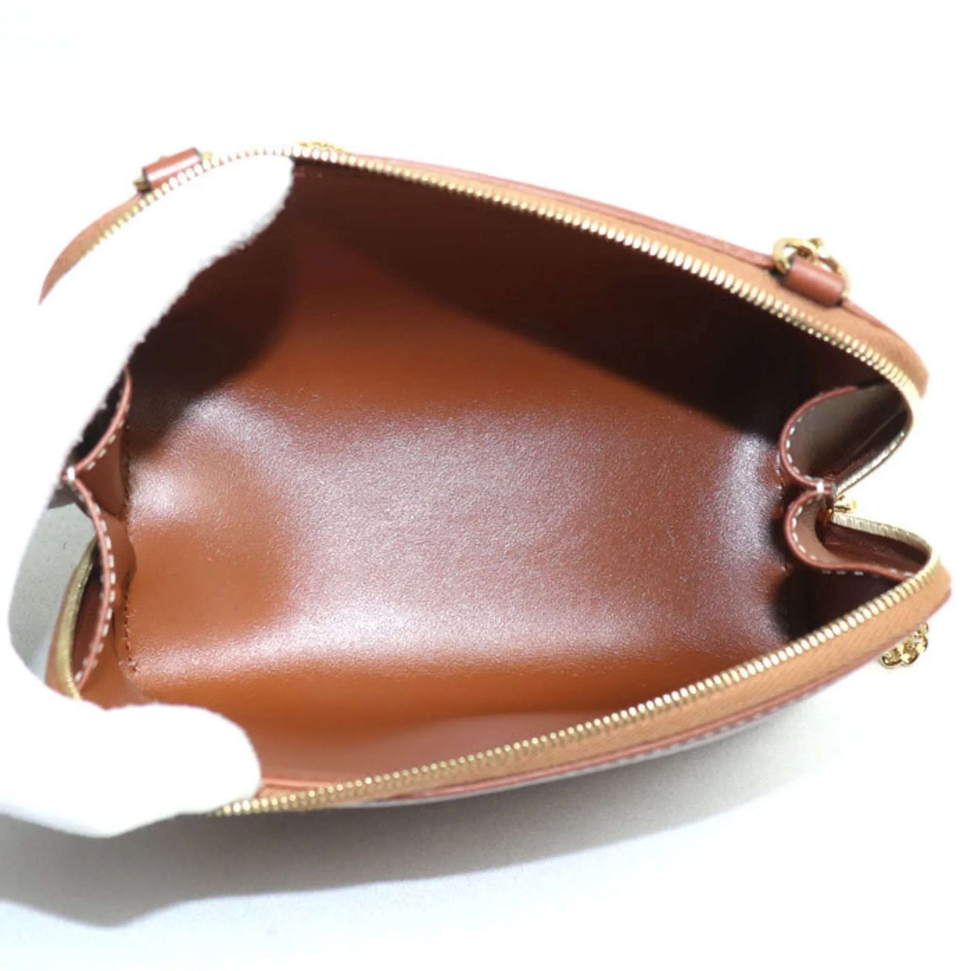 Celine Leather Clutch Bag Pouch (Pre-Owned)