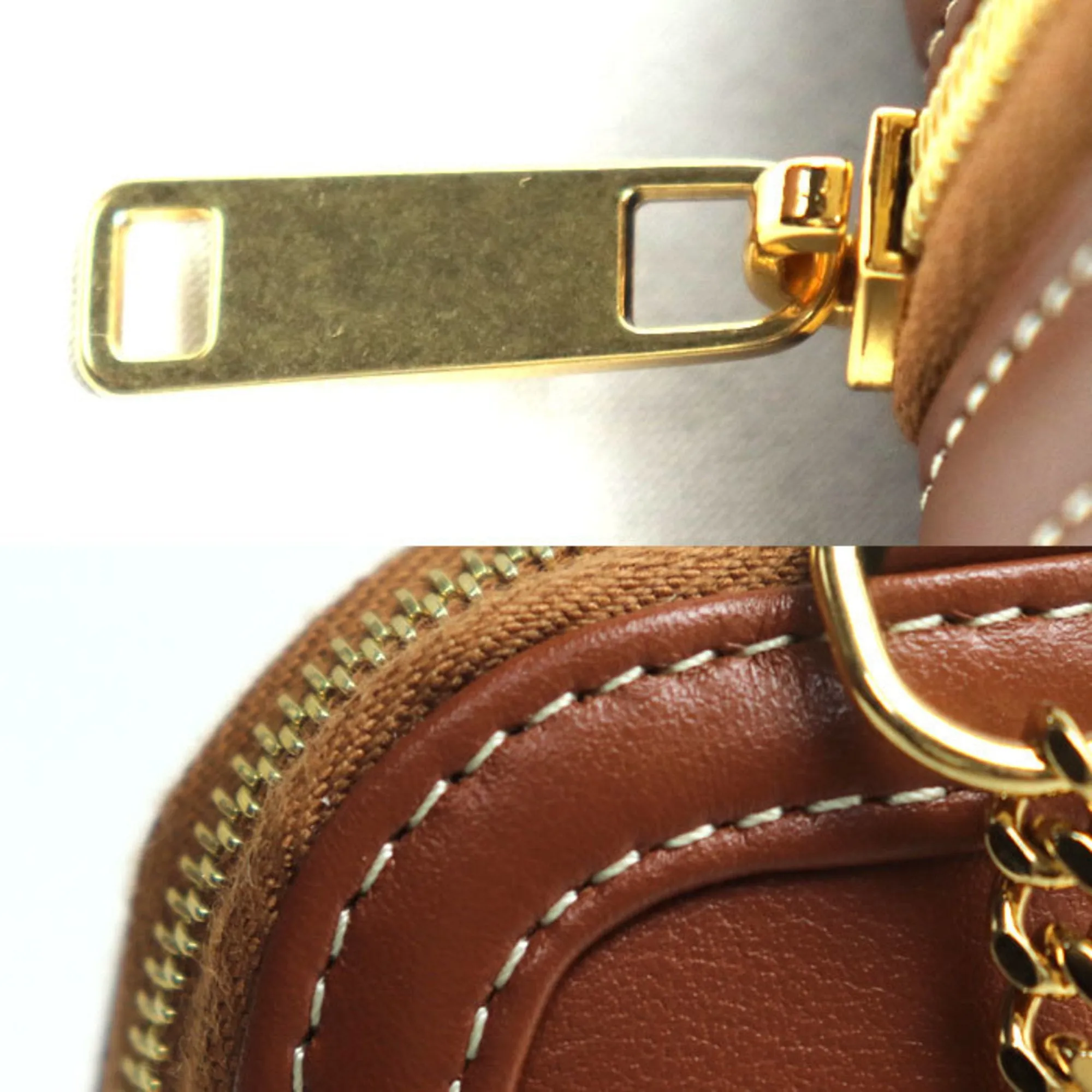 Celine Leather Clutch Bag Pouch (Pre-Owned)