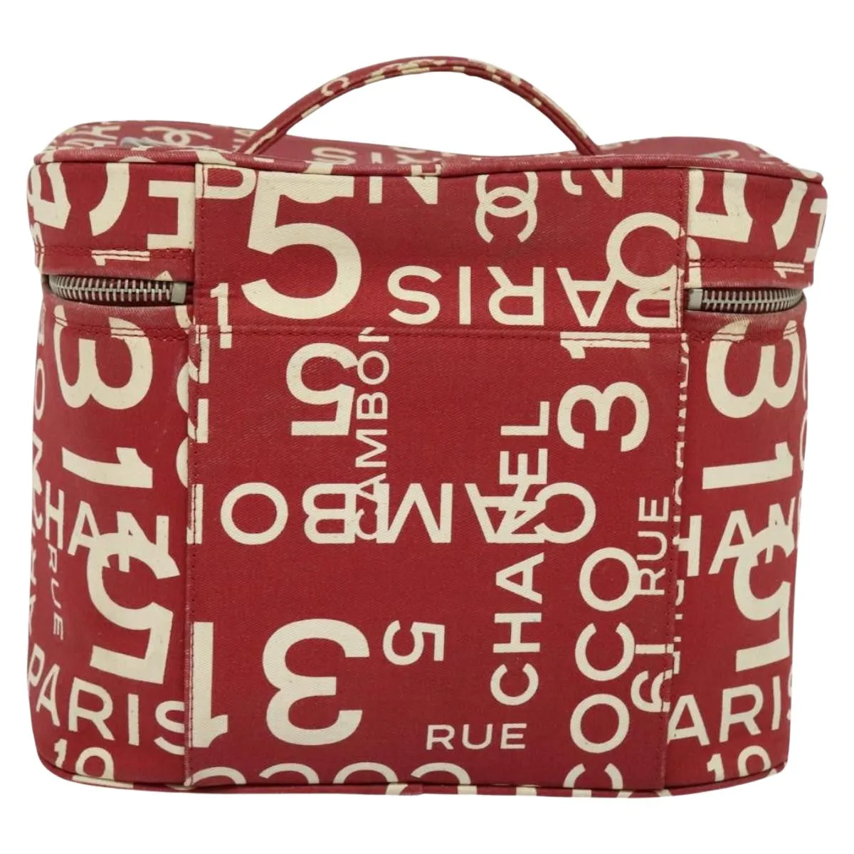Chanel Canvas Clutch Bag (Pre-Owned)