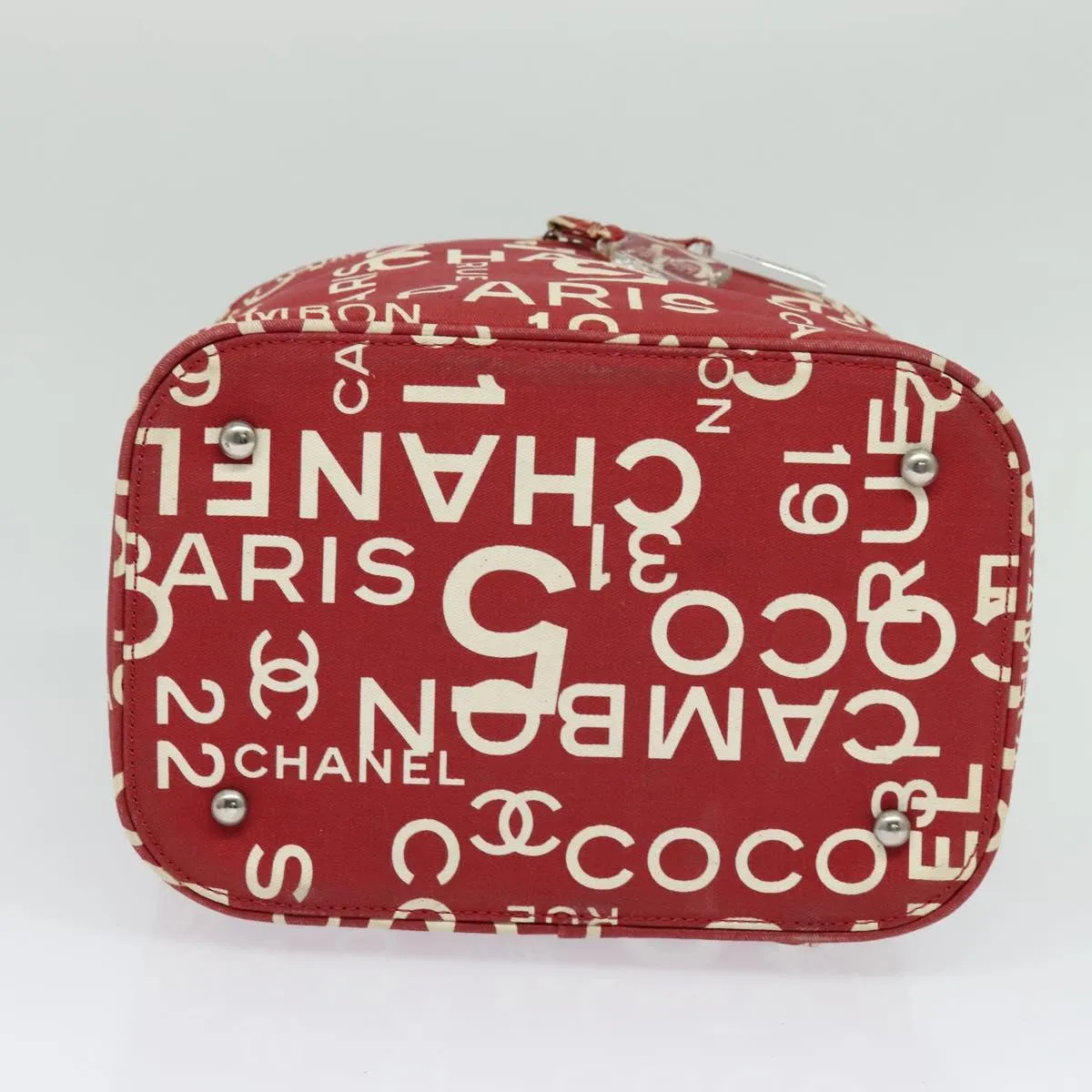 Chanel Canvas Clutch Bag (Pre-Owned)