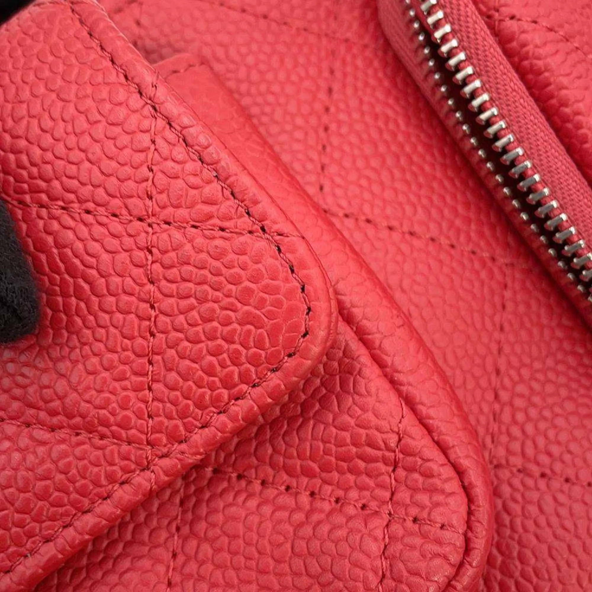 Chanel Grained Calfskin Clutch Bag Pouch (Pre-Owned)