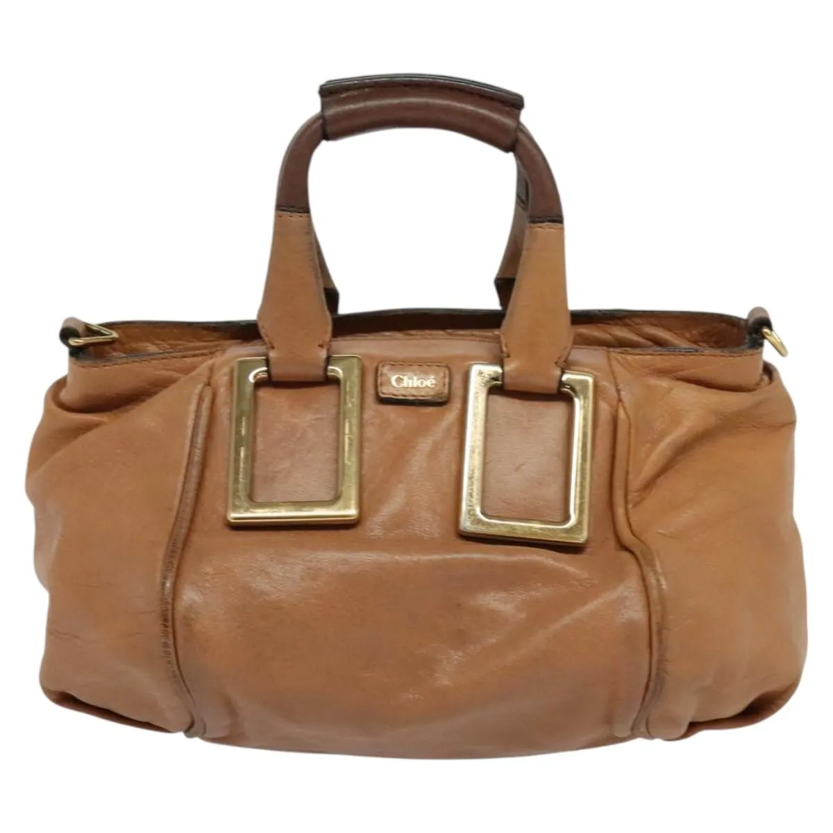 Chlo Ethel Leather Handbag (Pre-Owned)
