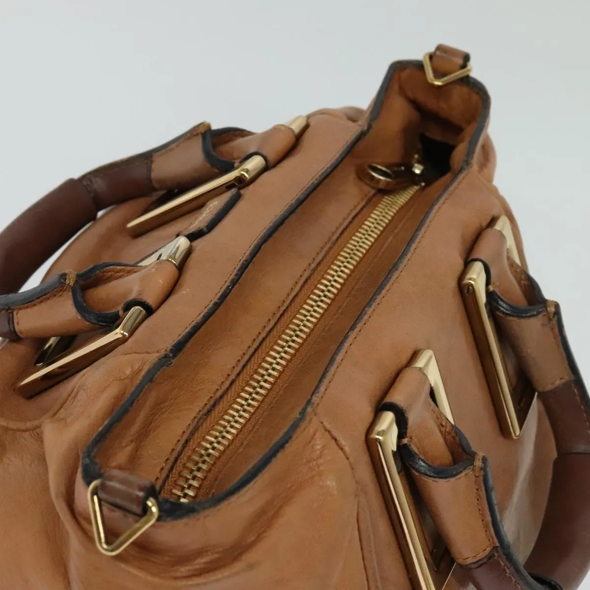 Chlo Ethel Leather Handbag (Pre-Owned)