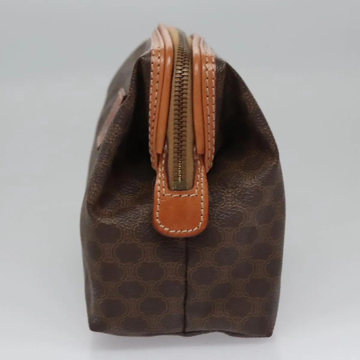 Cline Macadam Canvas Clutch Bag (Pre-Owned)