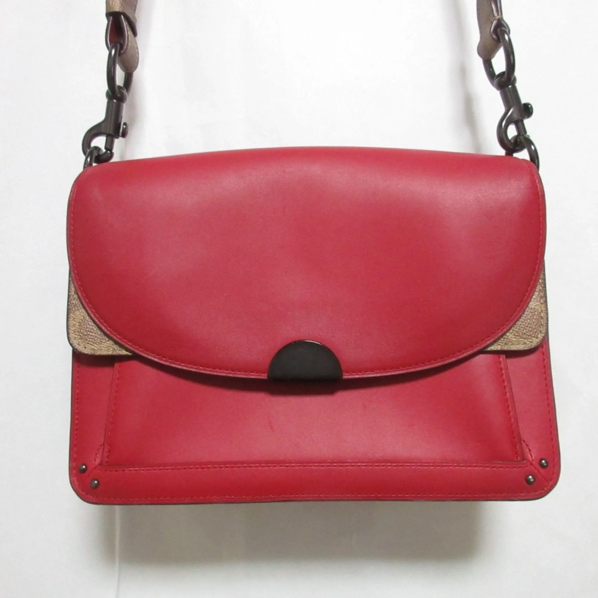 Coach Clutch Bag Shoulder Bag (Pre-Owned)