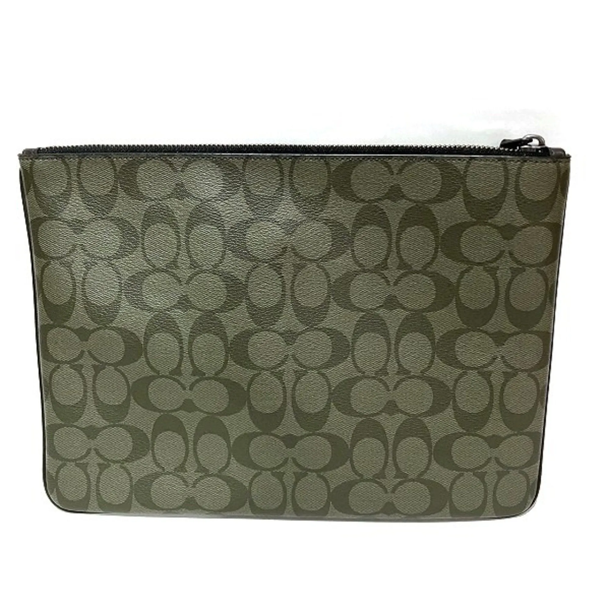 Coach   Leather Clutch Bag (Pre-Owned)