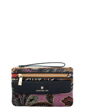Cora Ava Phone Wristlet In Black, Cinnamon, Teal, Purple