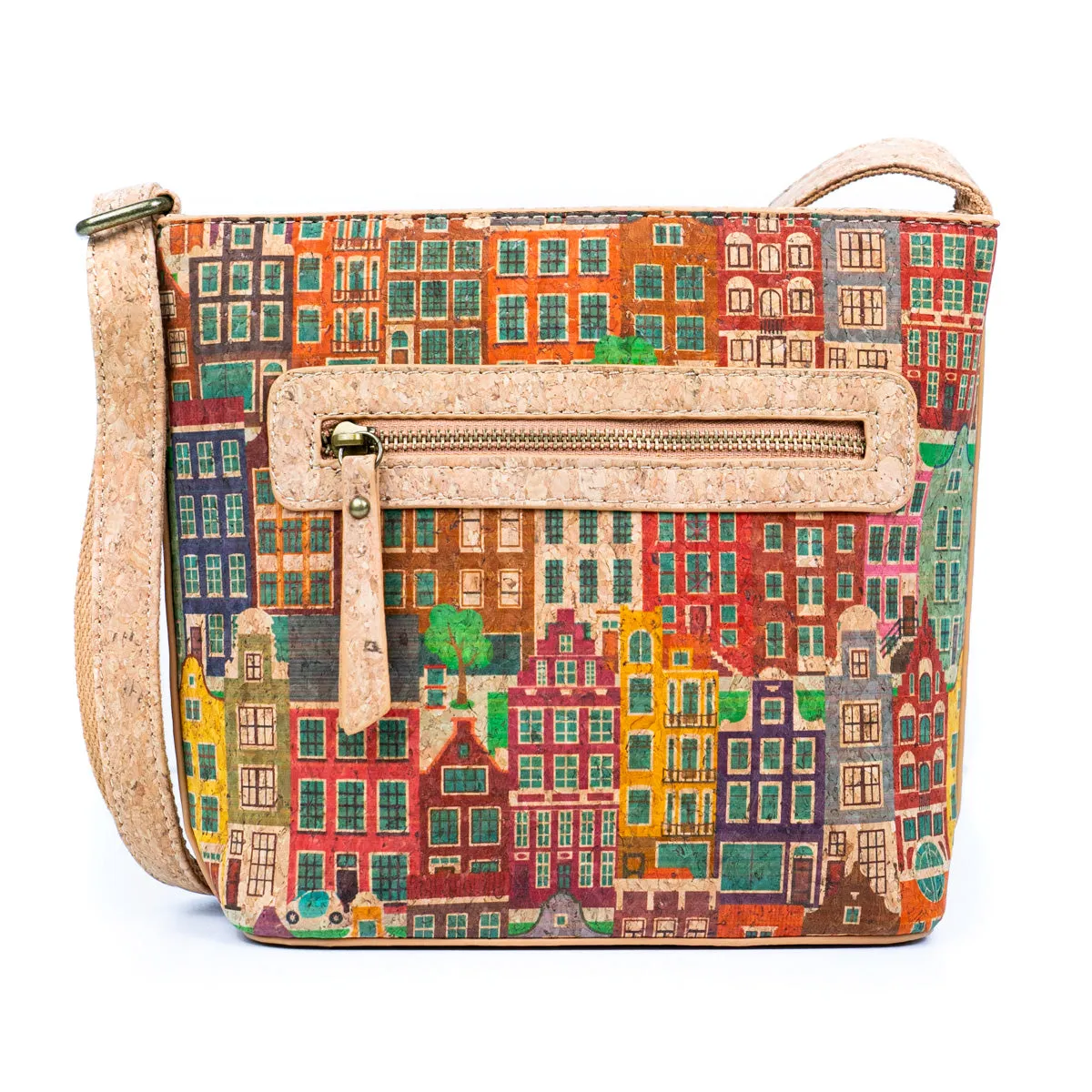 Cork Pattern Printed Women's Crossbody Bag BAG-2294