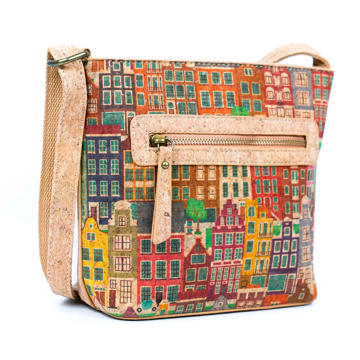 Cork Pattern Printed Women's Crossbody Bag BAG-2294