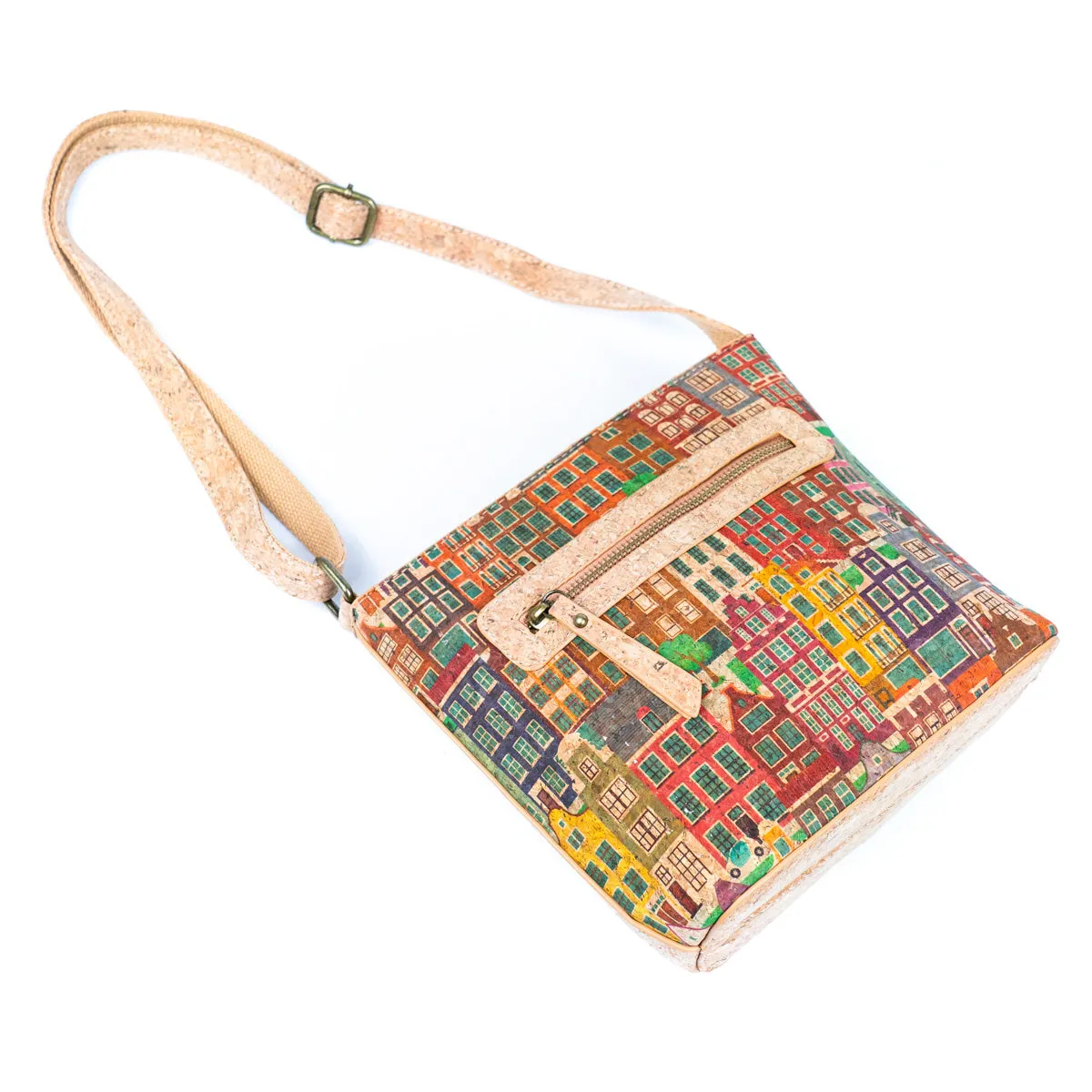 Cork Pattern Printed Women's Crossbody Bag BAG-2294