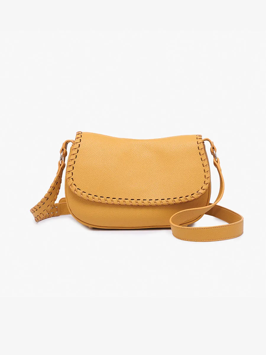 Daia Vegan Whipstitch Crossbody