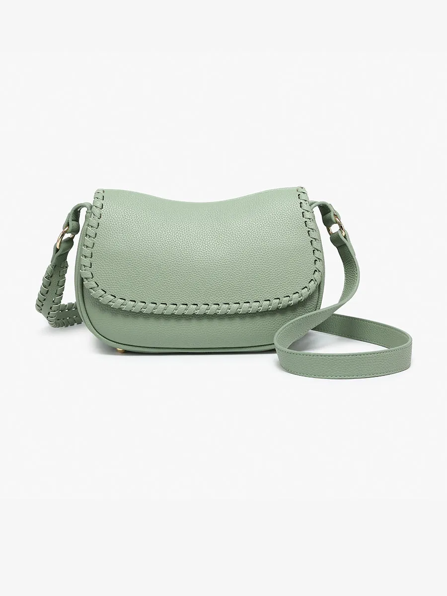 Daia Vegan Whipstitch Crossbody