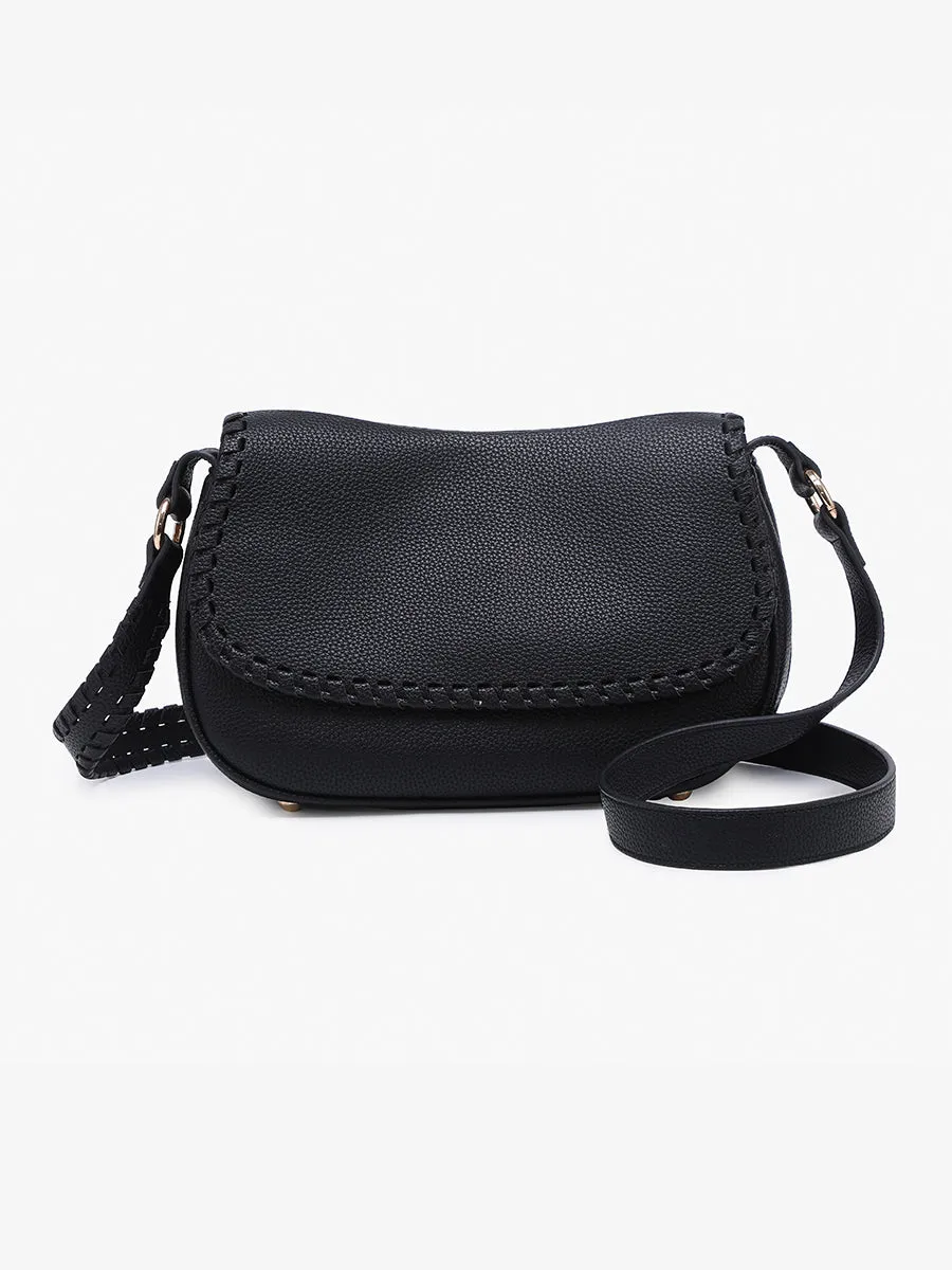 Daia Vegan Whipstitch Crossbody