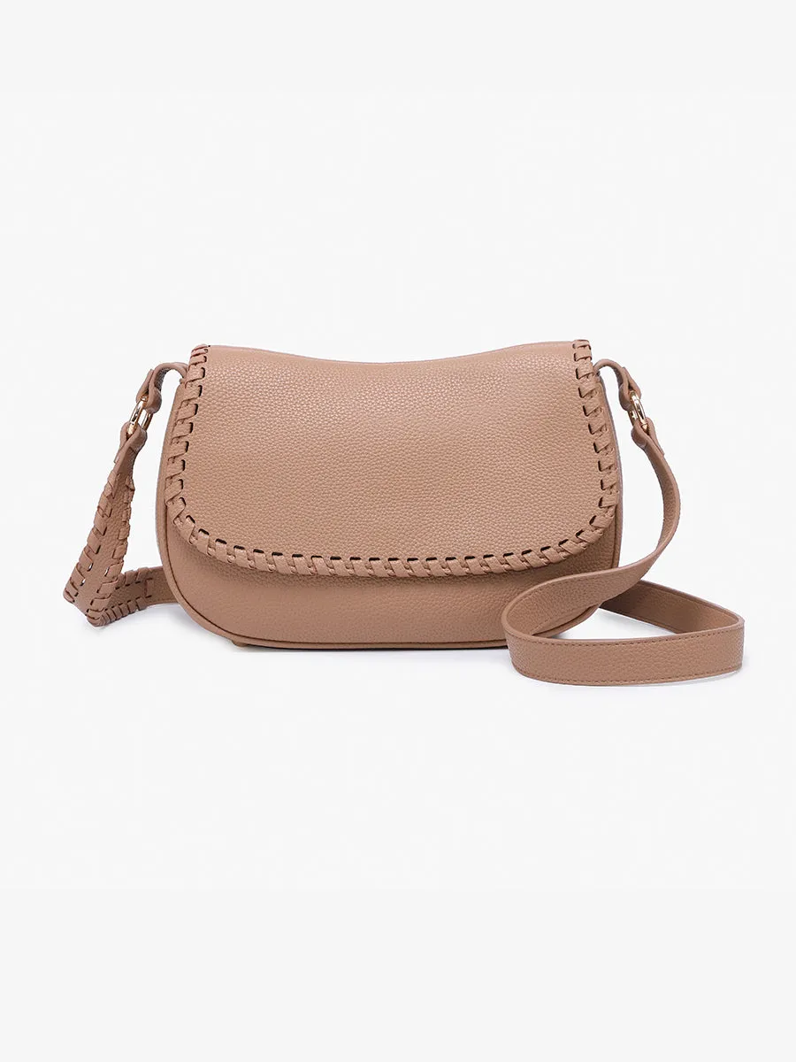 Daia Vegan Whipstitch Crossbody