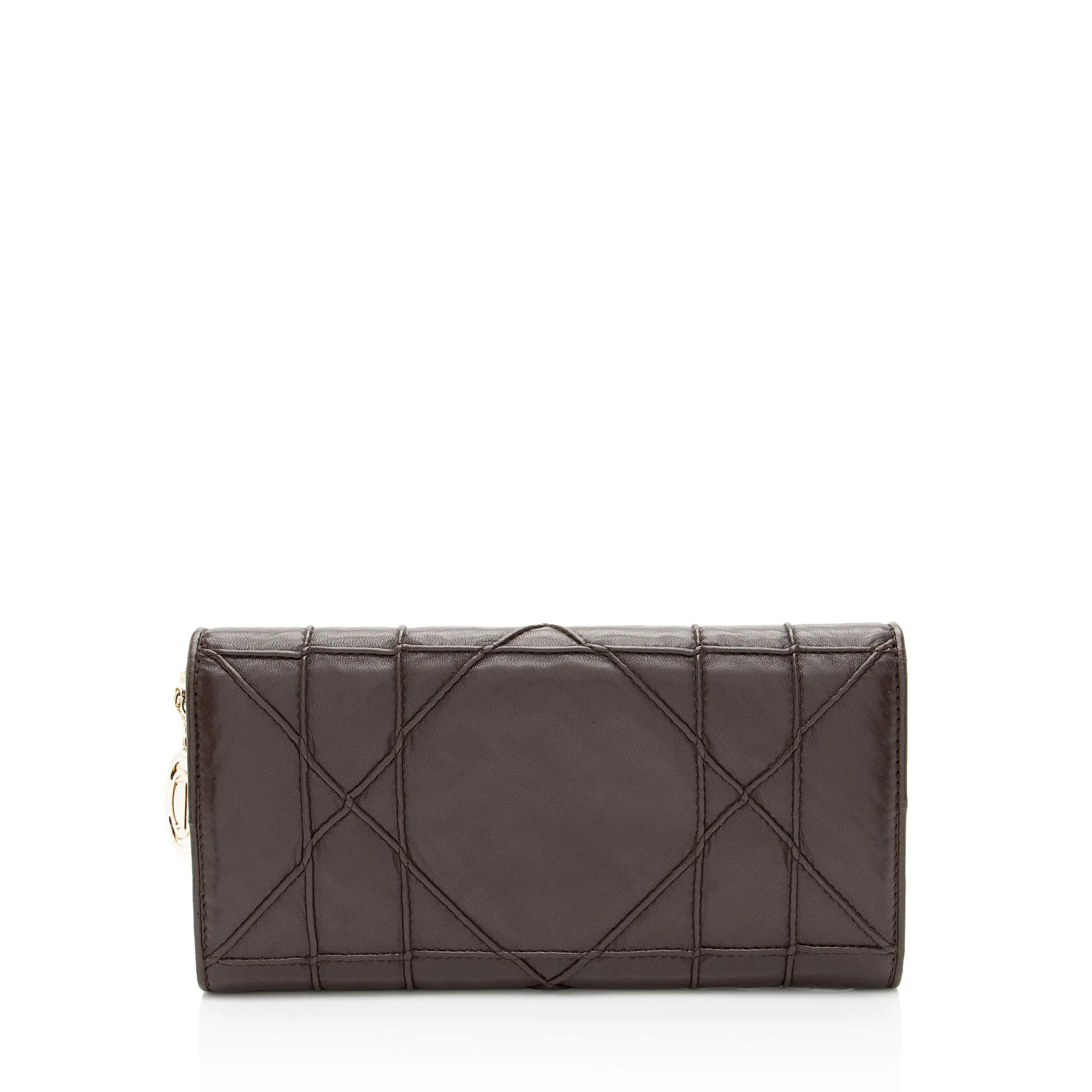 Dior Lambskin Rendezvous Wallet on Chain