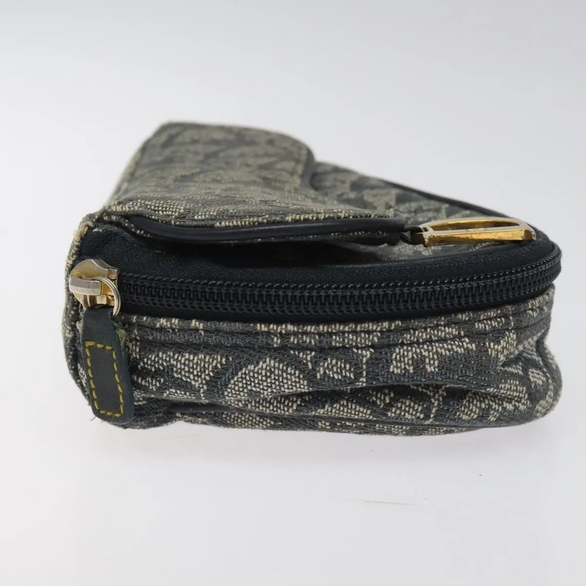 Dior Saddle Canvas Clutch Bag (Pre-Owned)