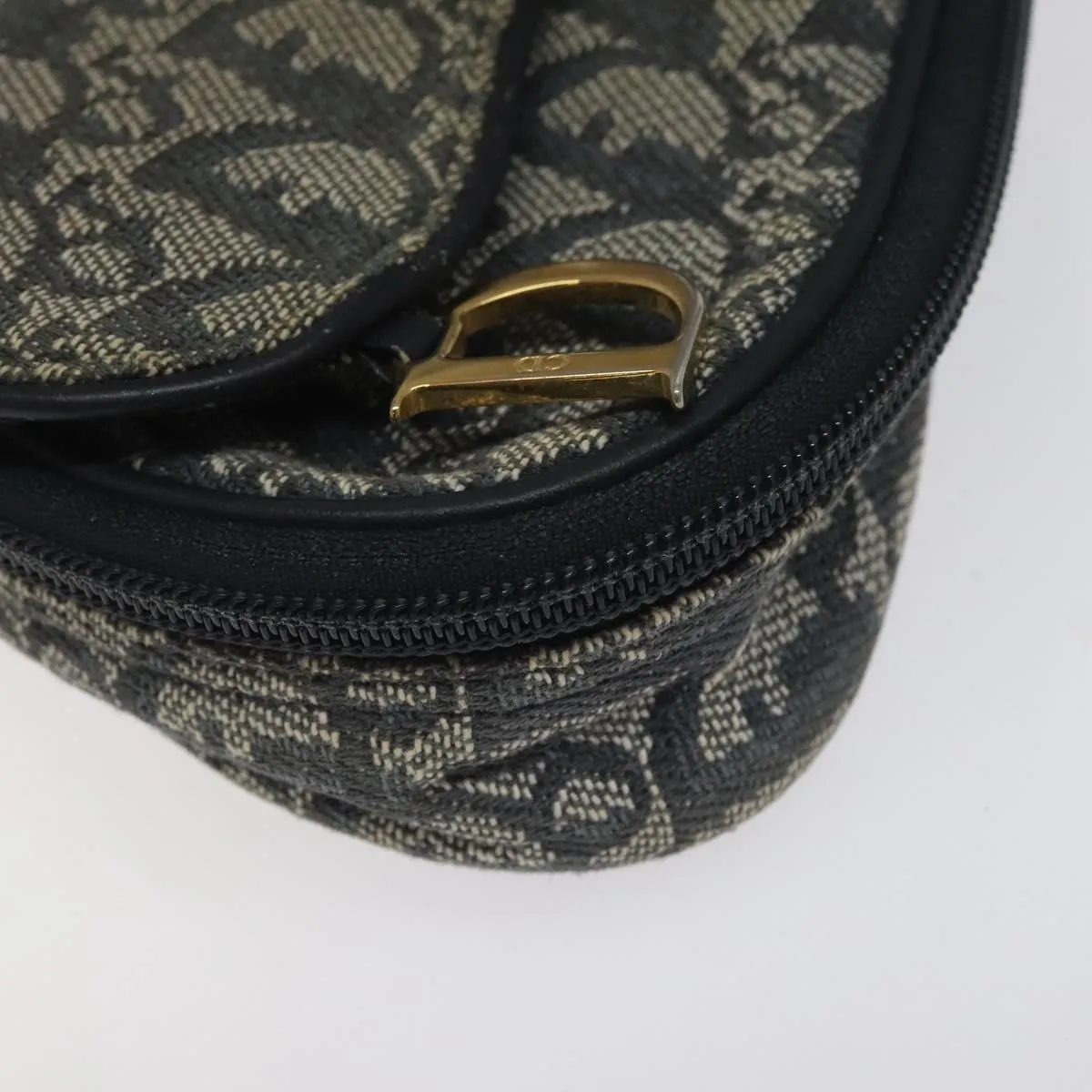 Dior Saddle Canvas Clutch Bag (Pre-Owned)