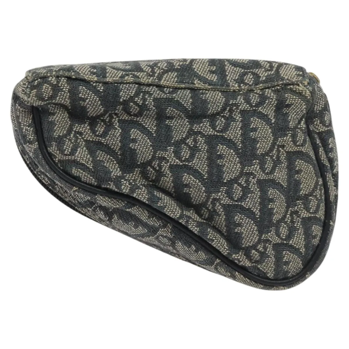 Dior Saddle Canvas Clutch Bag (Pre-Owned)